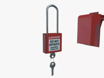 Lockout Device 3D model