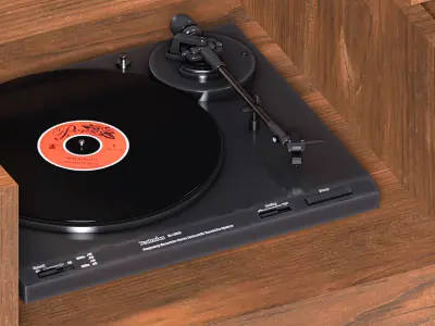 Record Player  3D model