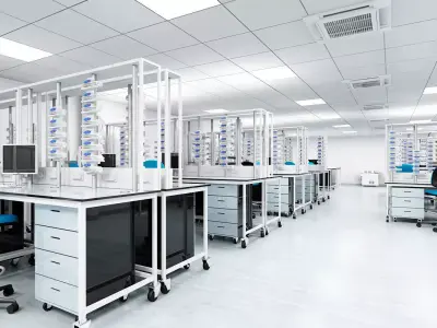 Medical Laboratory 3D model