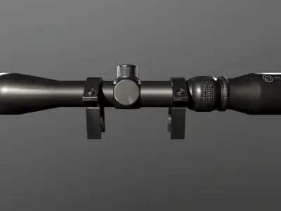 cvlife tactical 3-9x40 optics r4 3d models Low-poly 3D model