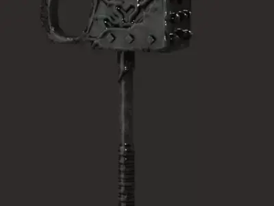 Medieval Polearms Weapon BB Pack Low-poly 3D Model Low-poly 3D model