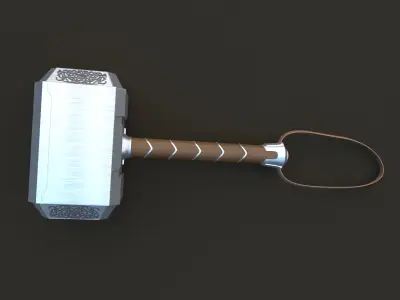 Thor hammer  3D model