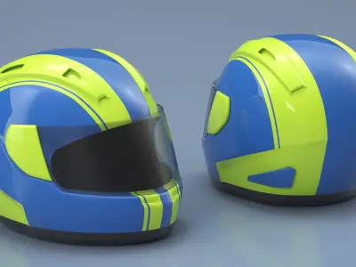  Aerodynamic Road Helmet Blue 