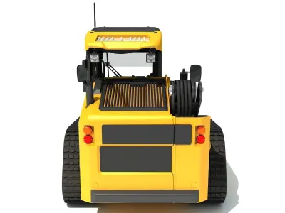 Mini Skid Steer Loader 3D model