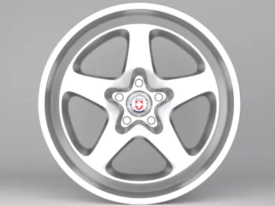 HRE Perfomance 527s Wheels 3D model