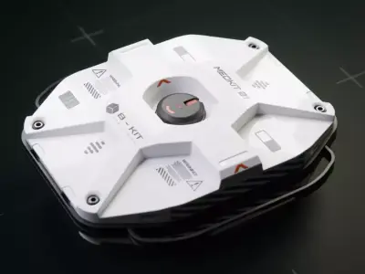 Sci-Fi medkit 3D model