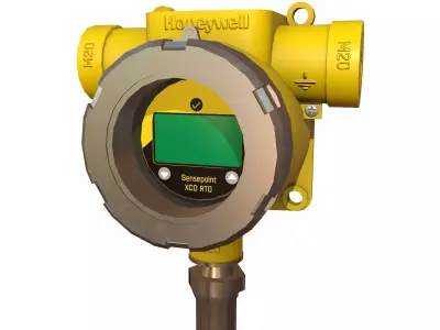 Honeywell Sensepoint XCD RTD Low Poly Low-poly 3D model
