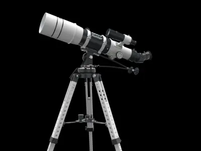 Space Hunter Telescope 3D model