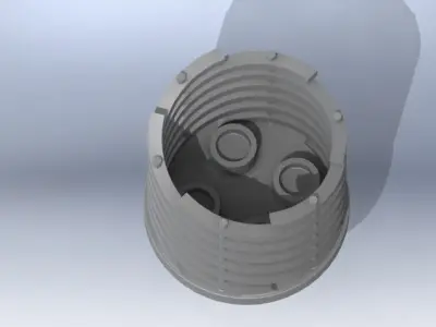 Figulo Candle holder Free 3D model