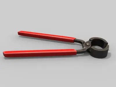 pliers Low-poly 3D model order