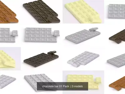 chocolate bar 01 Pack 