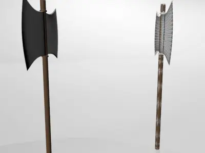Axe 01 3D model buy