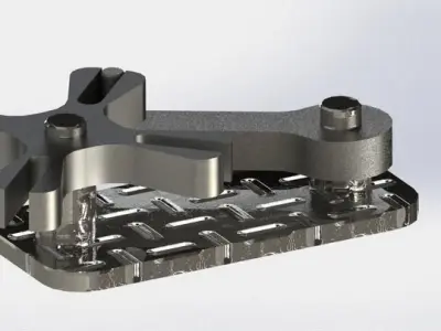 Geneva drive Rotary index mechanism by use of cam Free 3D model