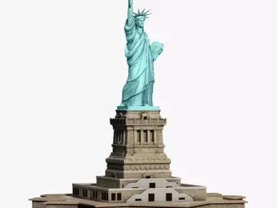 Statue of Liberty 3D model from CGTrader