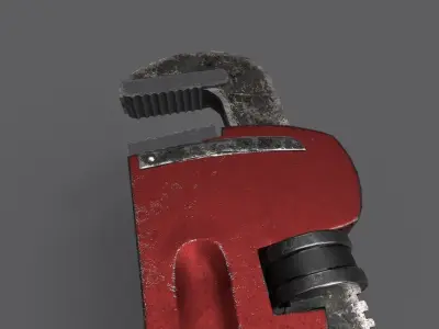 Wrench 3D model 5