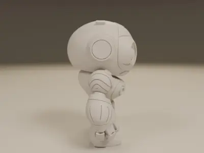 humanoid robot 3D print model buy