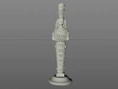 Kybele statue 3D model