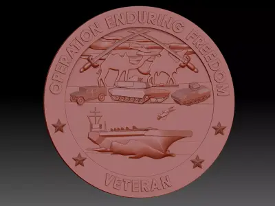 Token 3D print model