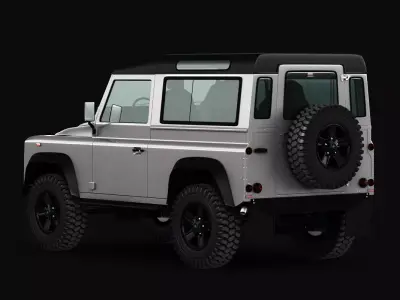 Land Rover Defender 90 3D model