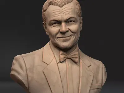 Leonardo DiCaprio   3D print model