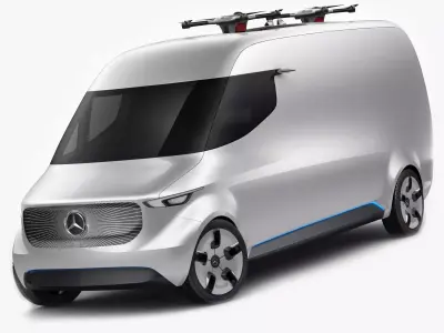 Mercedes Vision Van Concept 3D model