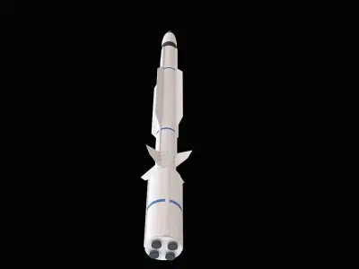RIM-161 Standard Missile 3 3D model