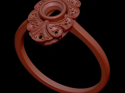Antique Ring 3D print model