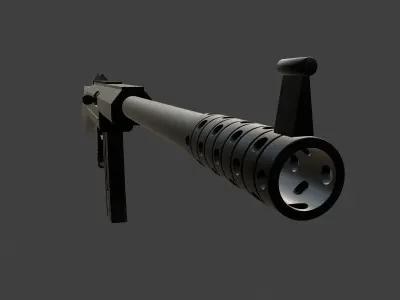 Shotgun 3D model 10