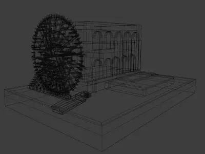 The Mill building 3D model