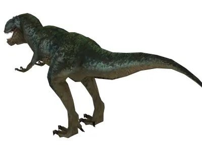 Tyrannosaurus Rex Dinosaur Low-poly 3D model