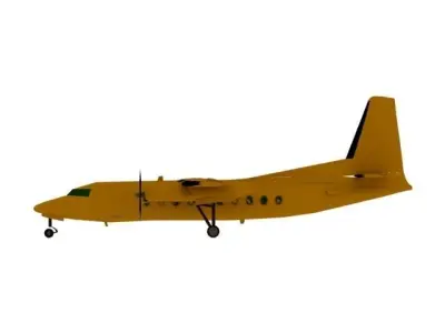 AIRCRAFT foker27 3D model