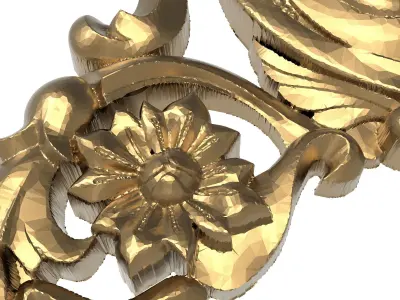  decorative pattern ready for 3D printing 3D model 493