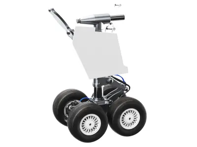 Detailed Rare Aircraft Landing Gears 3D model