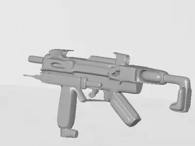 Fantasy GUN 3D model