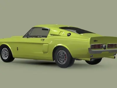 Ford mustang  Free 3D model