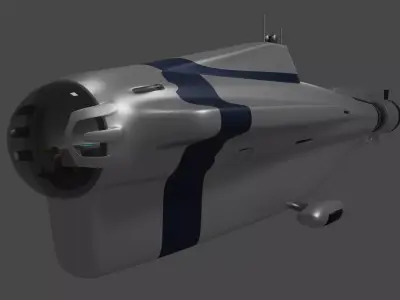 submarine cyclope 3D model