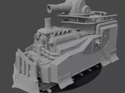Dwarf Trains Collection 3D print model