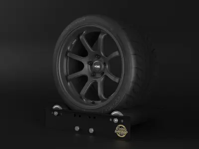 KONIG F6SX Low-poly 3D model