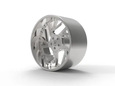 MEGA RUCCI FORGED WHEEL 3D print model