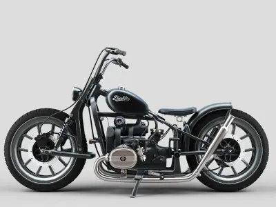 Motorcycle  diablo 3D model