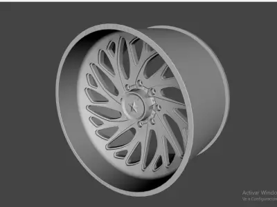 WHEEL BASED on  AMERICAN FORCE CKH49 JOLT CC 3D model