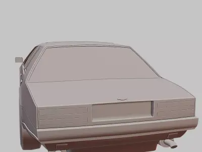 1969 Dodge Charger 3D Printable  3D print model