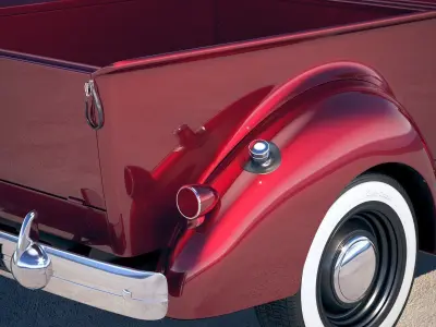 Studebaker Coupe Express 1938 3D model