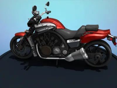 Yamaha V-Max  3D model