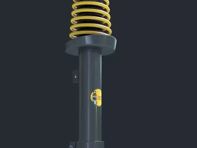 Shock Absorber 3D model