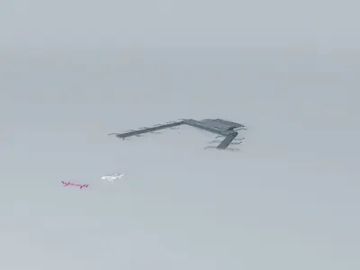 Flying Like a Kiss Flights 67 26 390 Free 3D model