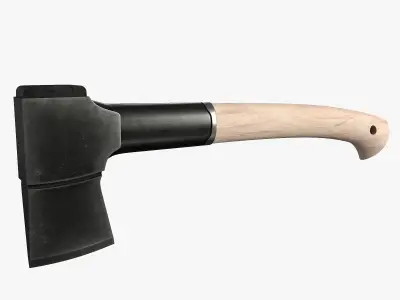 Hatchet axe 3D model purchase