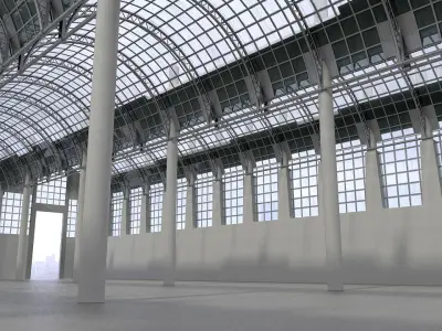 Depot hangar 3D model