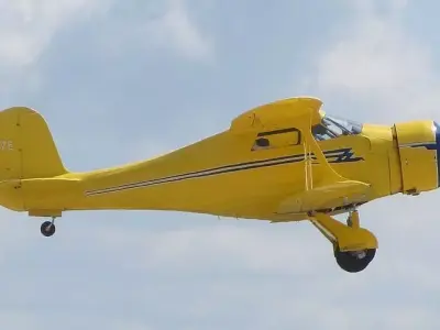 Beechcraft 17 Staggerwing 3D model purchase