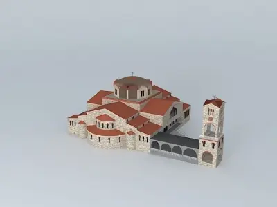 SAINT ATHANASIOS Free 3D model purchase